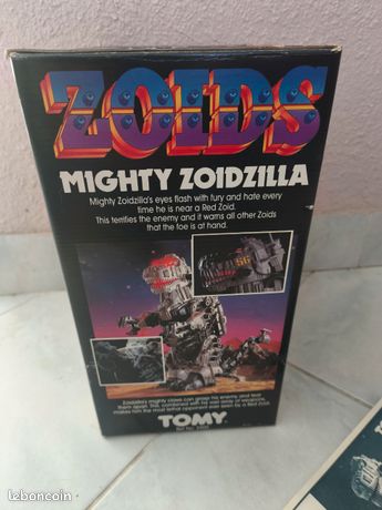 ZOIDS MIGHTY ZOIDZILLA Tomy Sebino 1984 toys robot vintage EUR 90,00 - FR