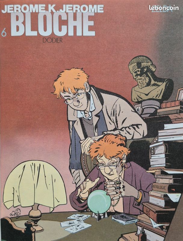 Livre UNE ANNEE DE BD 1990 - Etat comme NEUF ( Jérome K. Jérome BLOCHE / Les tuniques bleues / Fulù / Mémoire d'un aventurier / Raymond Calbuth ) (image 4)