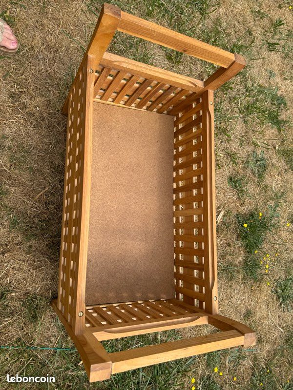 Banc coffre en bois (image 4)