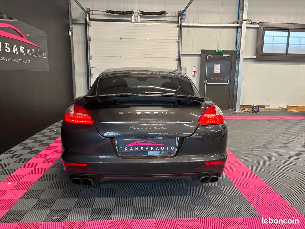 PORSCHE PANAMERA Turbo V8 4.8 500 PDK CÉRAMIQUES/TOIT OUVRANT/SUIVI PORSCHE (image 9)