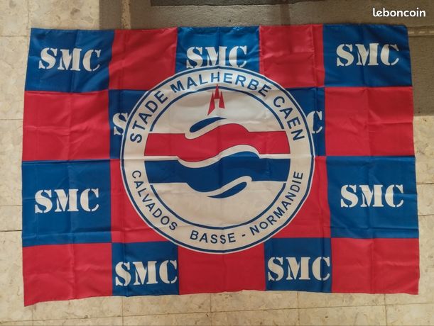 Fanion SM Caen - Neuf - Multicolore - Club Français