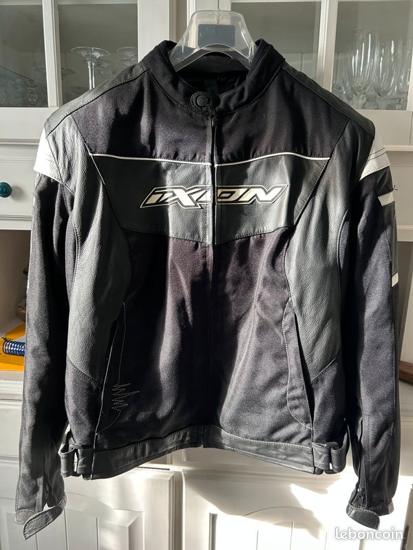 Blouson moto femme (image 1)