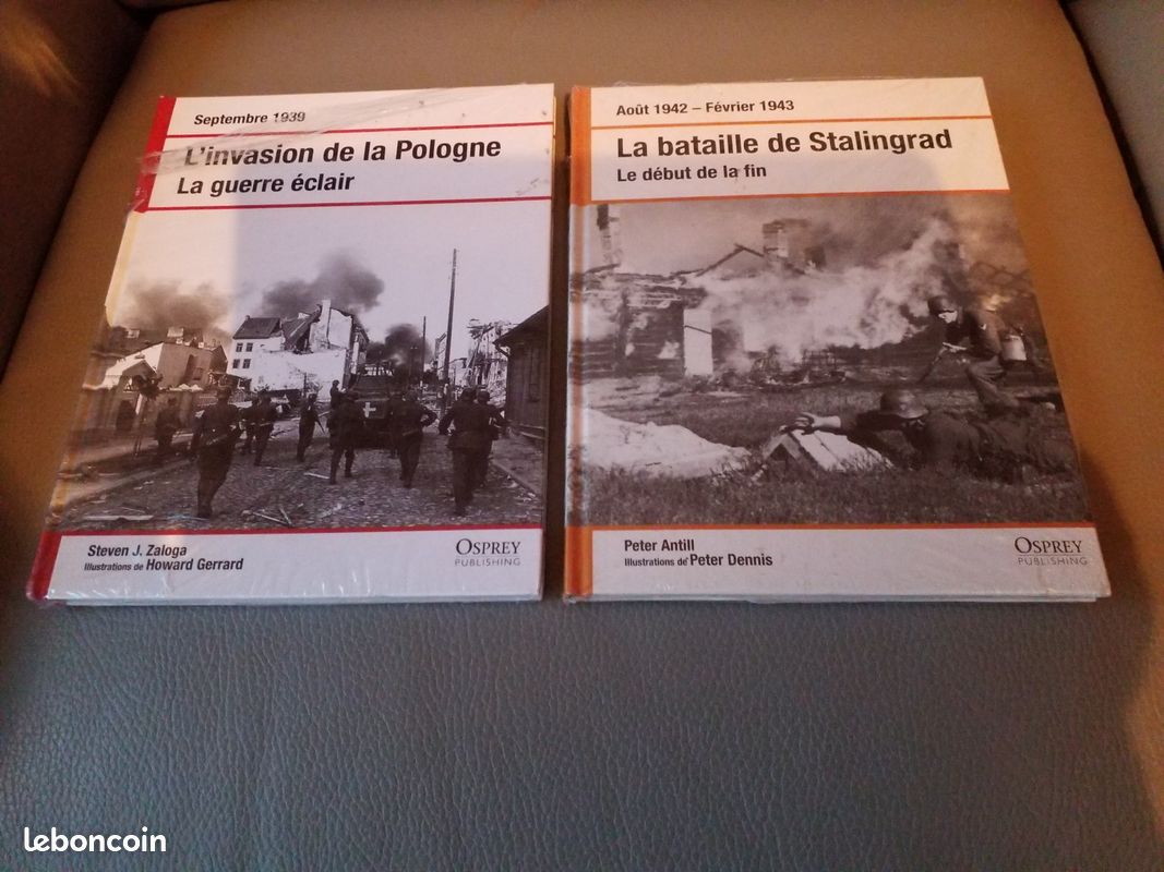 Livres LA SECONDE GUERRE MONDIALE collection OSPREY (image 1)