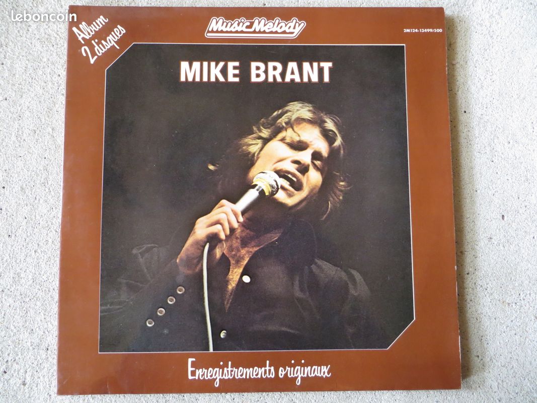 2 vinyles Mike Brant "Music Melody" (image 1)