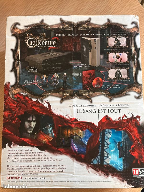 Jeu vidéo Castlevania - Lords of Shadow Collection - Playstation 3 - PS3 - Manga news