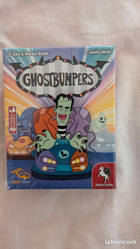 Ghostbumpers – Juego De Cartas Familiar En Inglés, Ideal Para Tardes De Juego, No Recomendado Para Menores De 3 Años