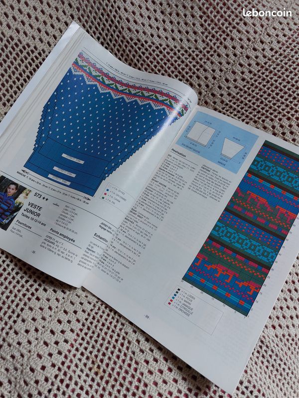 Catalogue De Modèles De Tricot Bergère De France - Été 1995, Occasion En Bon état