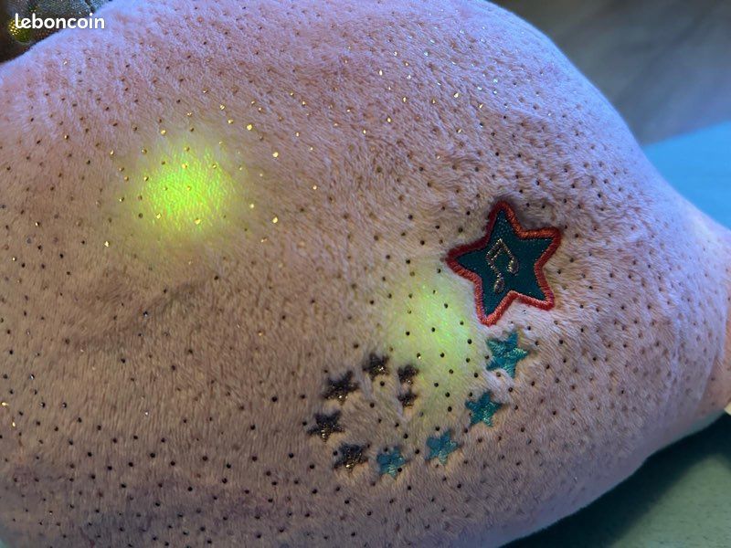 Grosse Peluche lumineuse Narval Bellabloo (image 8)
