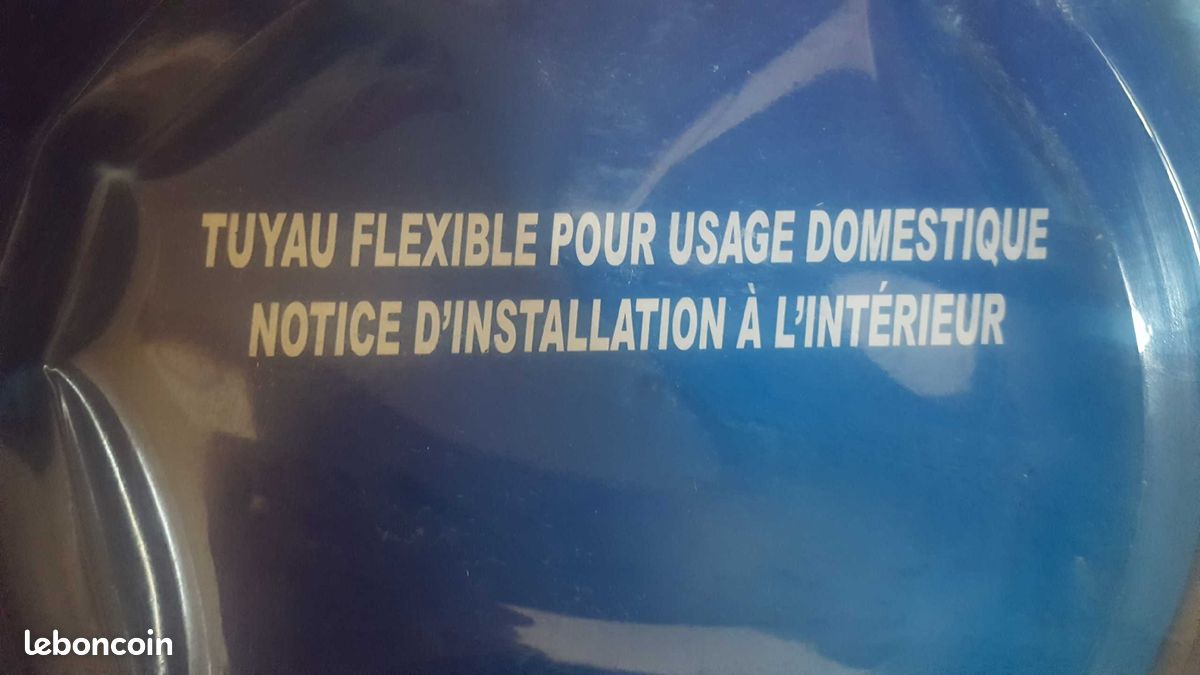 Tuyau flexible inox gaz nat/gaz ville (image 2)