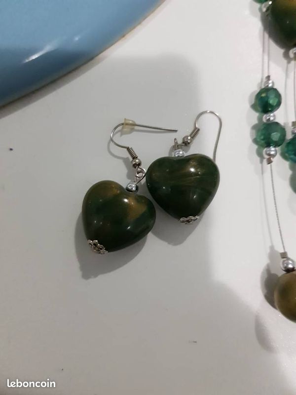 Parrure Collier et boucle d''oreille (image 2)