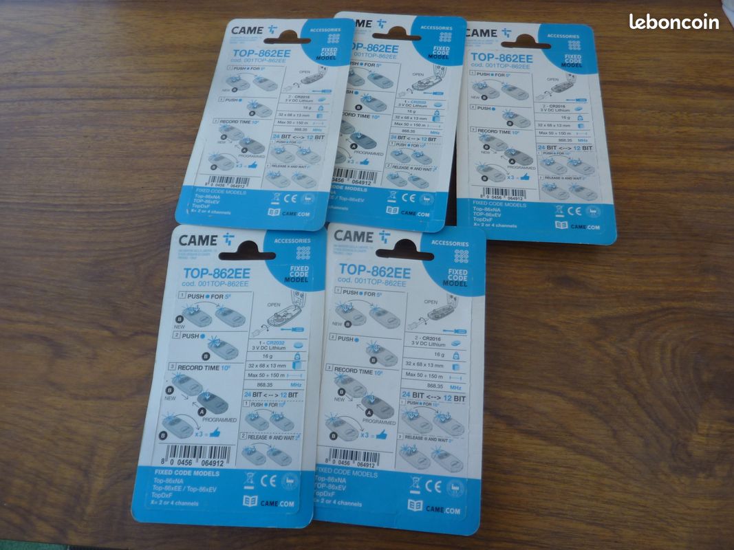 Accessoires automatisme portail CAME (image 1)