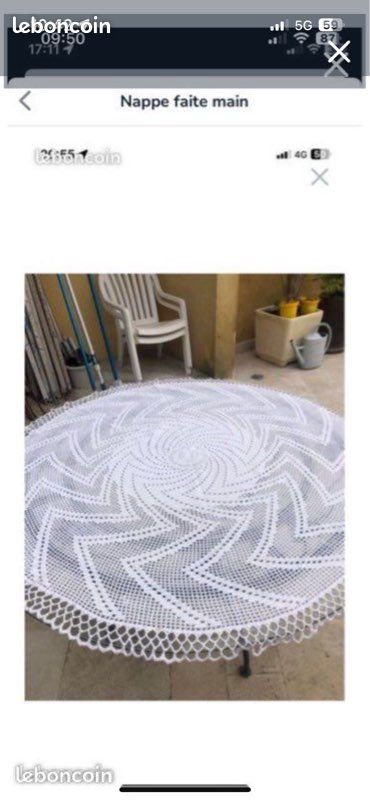 Jolie Nappe fait main (image 1)
