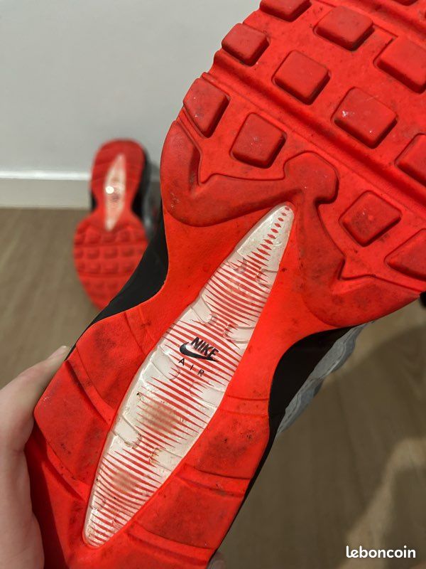 Nike air Max 95 homme - taille 43 - Néon / Hot Coral (image 9)