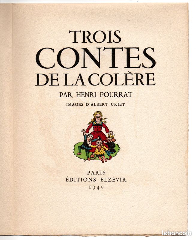 • pourrat henri trois contes de la colere (image 3)