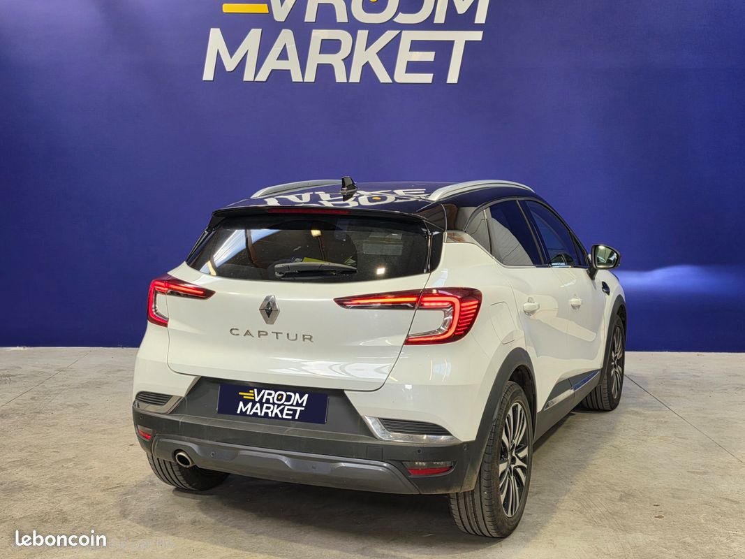 RENAULT Captur 1.5 D 116ch Initiale Paris - 2020 - CarPlay - Caméra 360 - Sièges électriques (image 3)