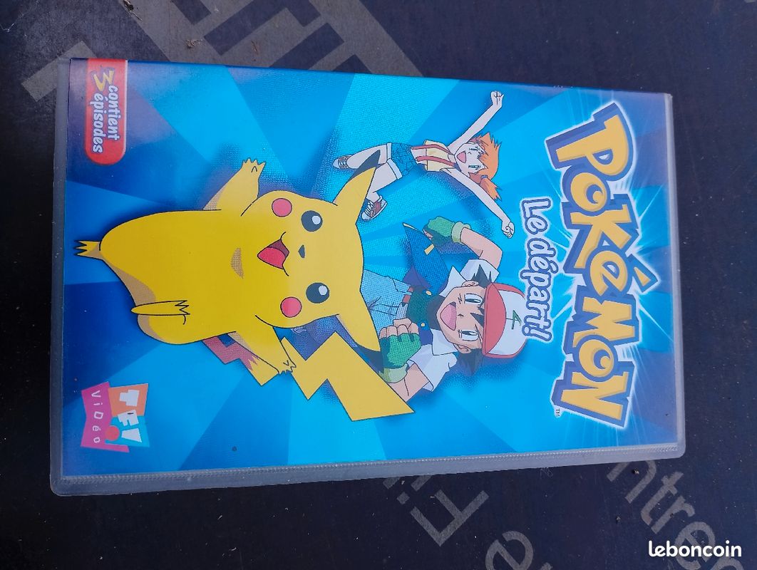 Cassette VHS Pokémon le départ (image 1)
