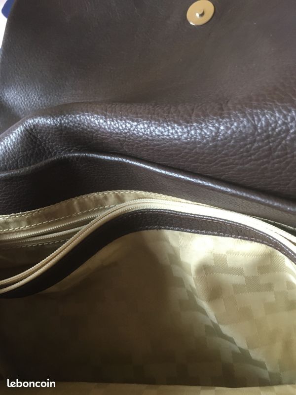 Sac le tanneur brun bandoulière épaule (image 2)