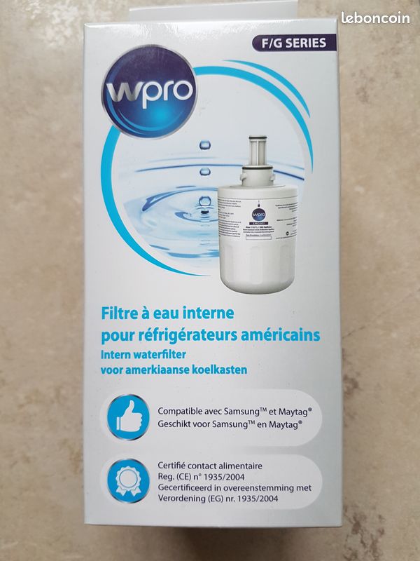 Filtre à eau intérieur frigo américain (image 1)
