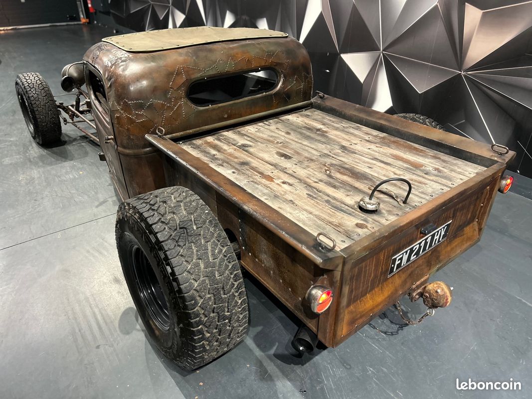 Chevrolet Rat Rod Hot Rod V8 5.7 350 CI 250 CH Boite Automatique 2 Places Carte Grise Collection 1955 (image 5)