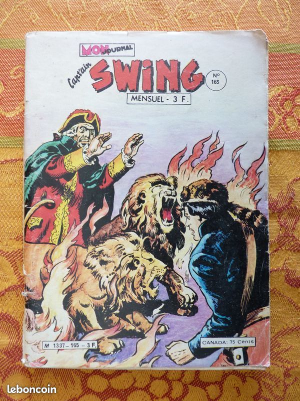 BD "Capt'ain Swing " (1re série) N°99-126-127-153-165-175-184 (image 9)