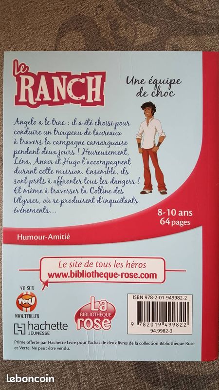 Une équipe de choc-Le Ranch. Dès 8 ans - jenrem (image 1)
