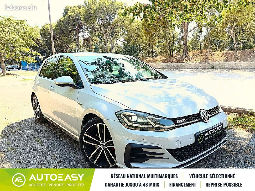 Volkswagen Golf 7 VII ph.2 - GTD - 2.0L TDI 184CH - Française - Virtual - CarPlay - Camera (image 7)