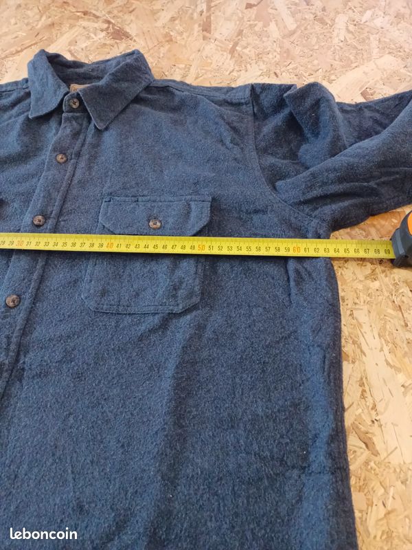 Chemise Vintage chamois Schmidt workwear, taille L (image 4)