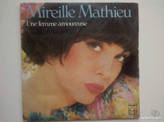 Maxi Vinyl 45 Tours de Mireille Mathieu (image 1)