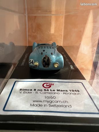 Simca Sport 1949 (blanc) - 1/43ème en boite