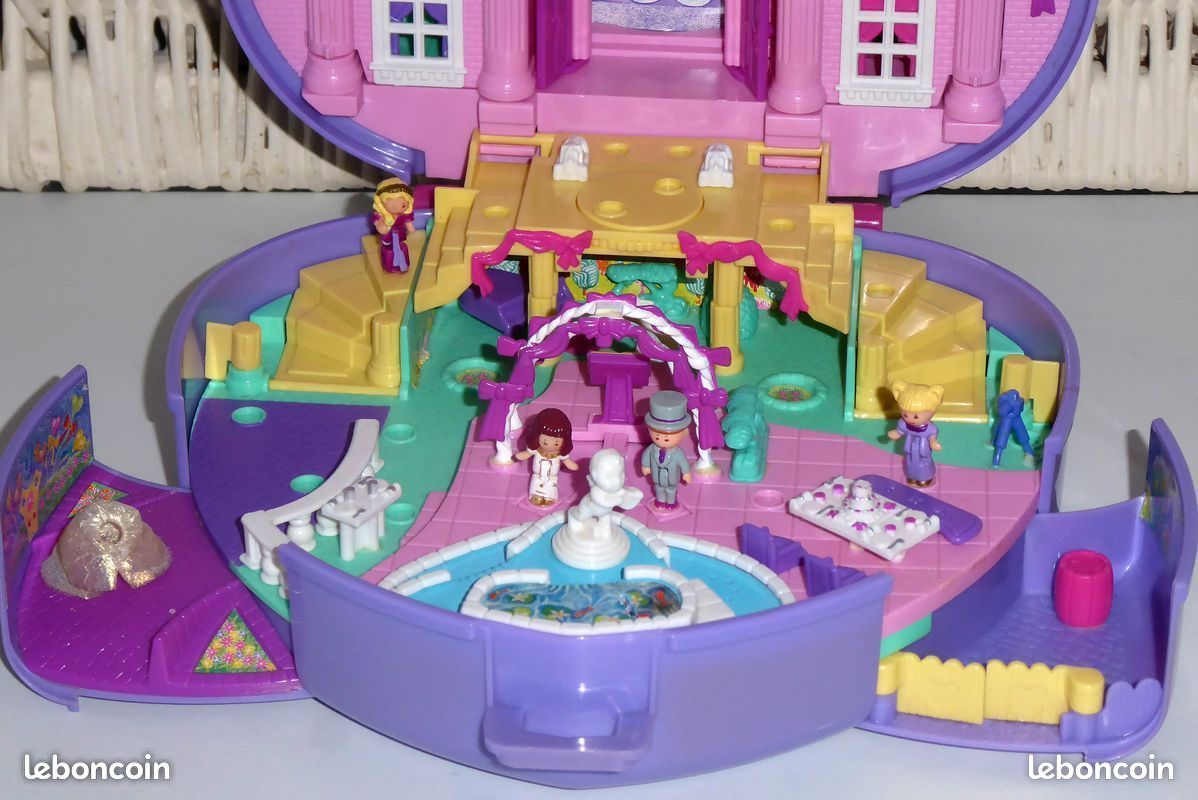 Polly Pocket salle de mariage coeur Bluebird 1994 : Achat occasion | Jeux de société 4 ans (102-108 cm) Bon état