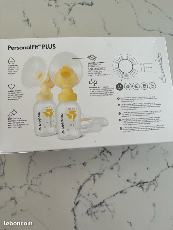 PersonalFit PLUS de medela set double pour tire-lait Symphony, taille S (image 5)