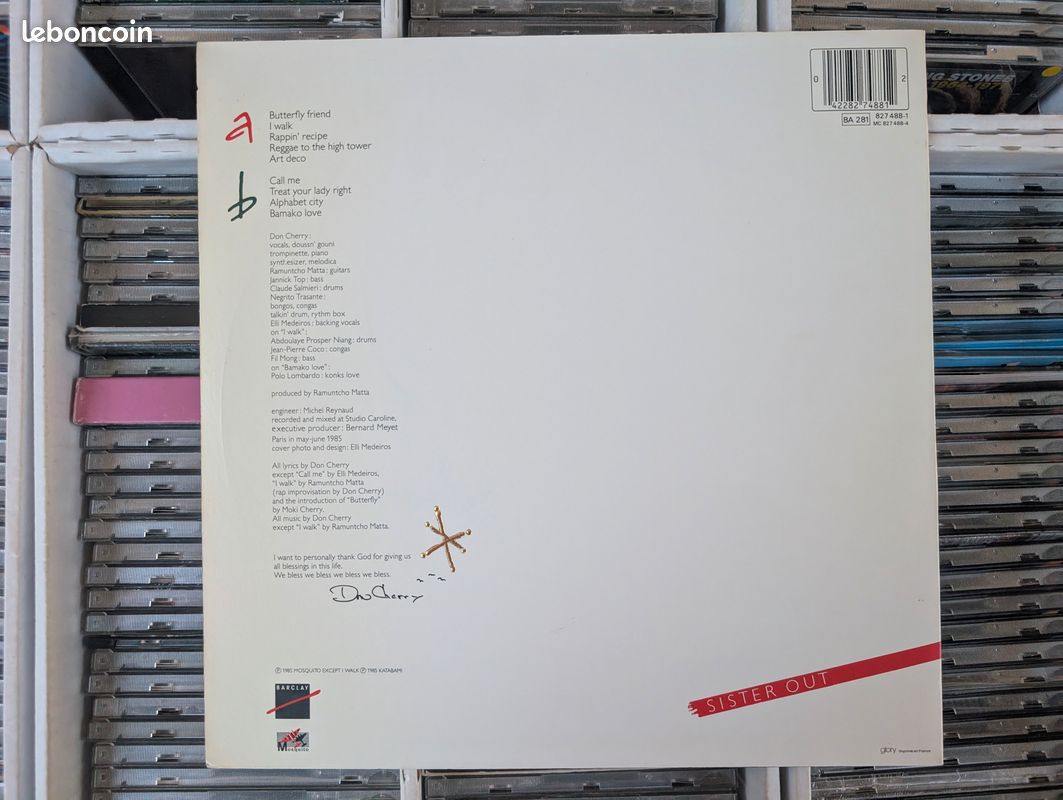 Vinyle Don Cherry " Home boy " (image 3)