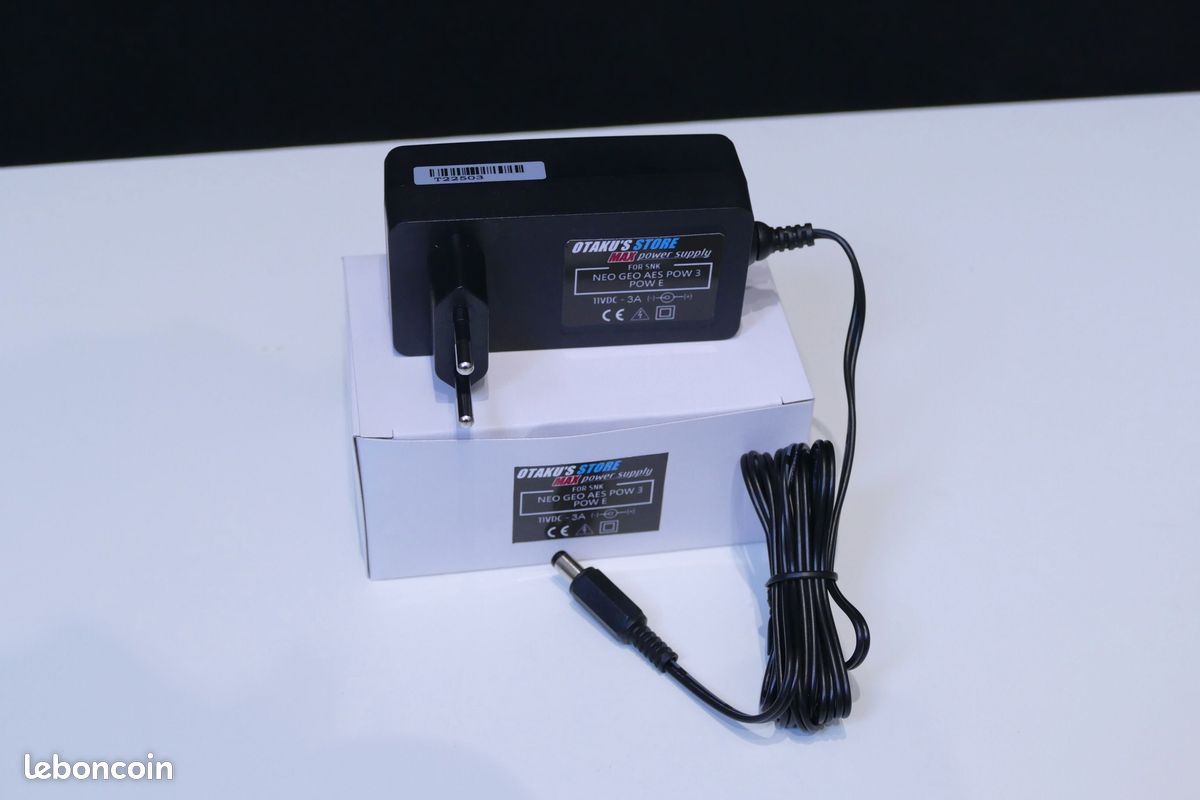 Alimentation console SNK Neo Geo AES - Adaptateur - Power Supply - PRO