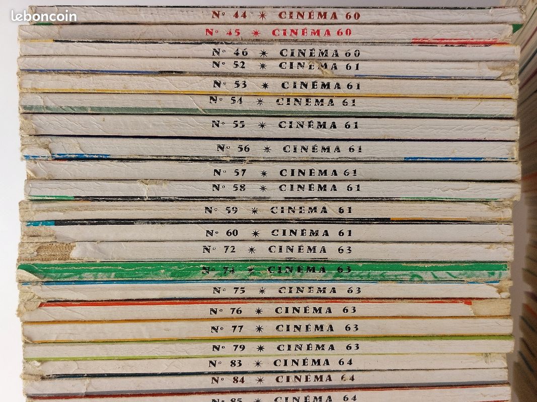 Lot de 91 numéros CINEMA LE GUIDE DU SPECTATEUR (image 2)