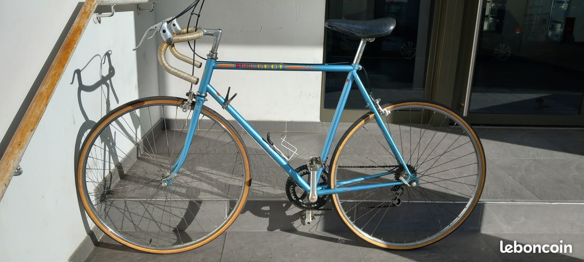 Vélo De Course Vintage Peugeot Triathlète Taille 56 - à Retirer Sur Place, Occasion