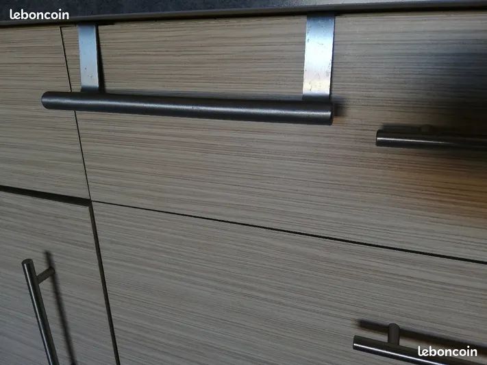 Barre porte serviette acier inox neuf (image 2)