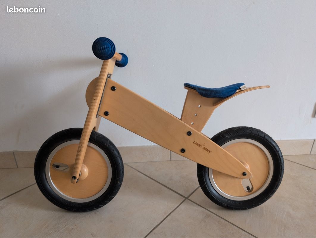 Velo enfant en bois sans pédale Jeux Jouets