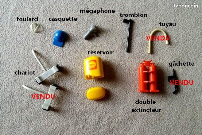 🎈Playmobil 3247 Hélicoptère en pièces détachées (image 1)