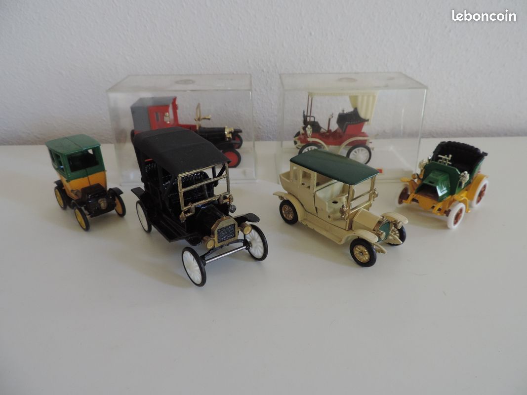 Collection 10 VOITURES MINIATURES Belle époque Dont RAMI BY JMK & LESNEY England