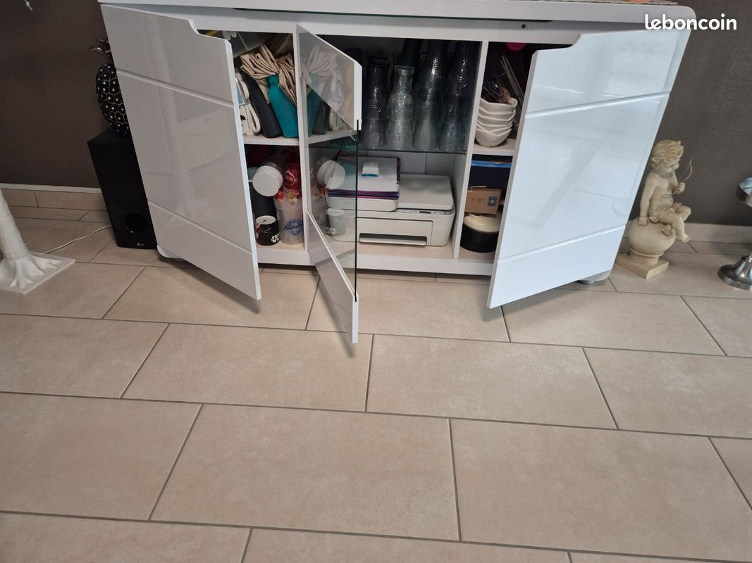 Meuble Blanc Laqué (image 3)