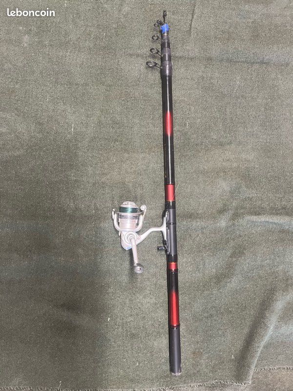 Ocean City Reels Montague Rods Impression vintage Canne à