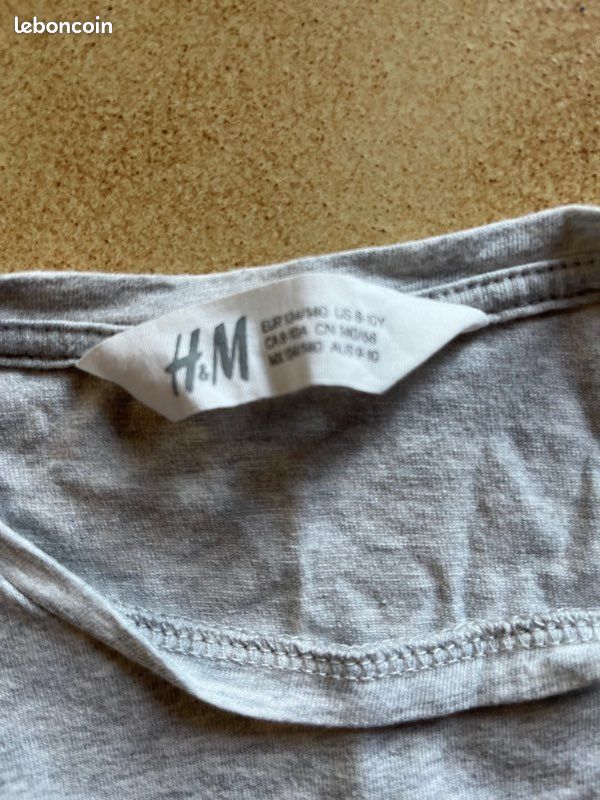 T shirt fille H&M (image 3)