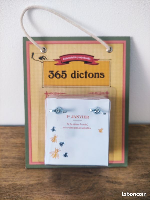 Éphéméride 365 dictons Neuf (image 1)