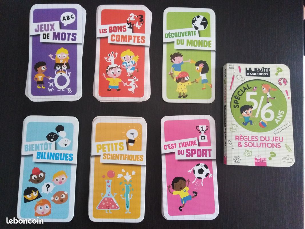 Jeu éducatif "la boîte à questions" spécial 5 - 6 ans (image 3)