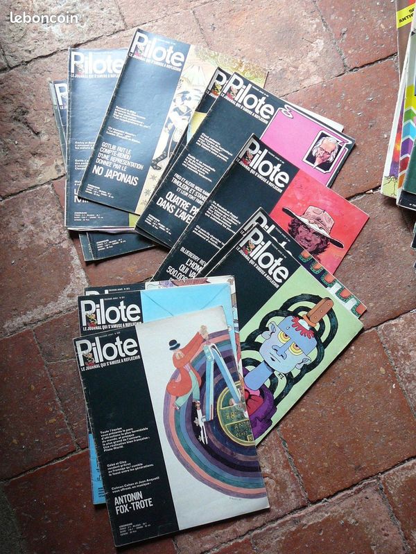 Anciens magazines Pilote (BD) en lot ou à l'unité (image 5)