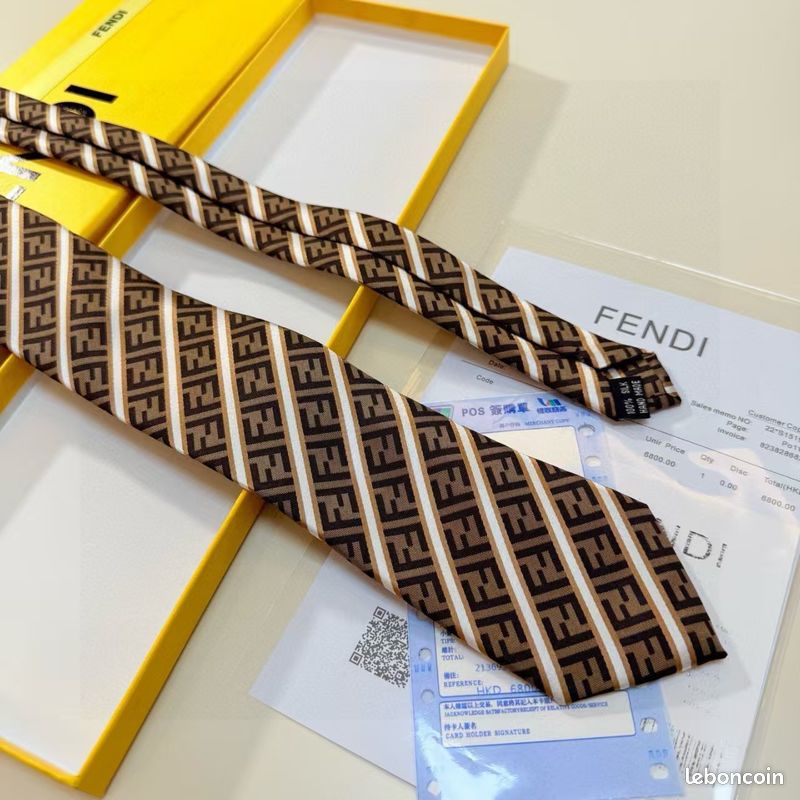 Cravates Fendi pour hommes les plus vendues (image 6)