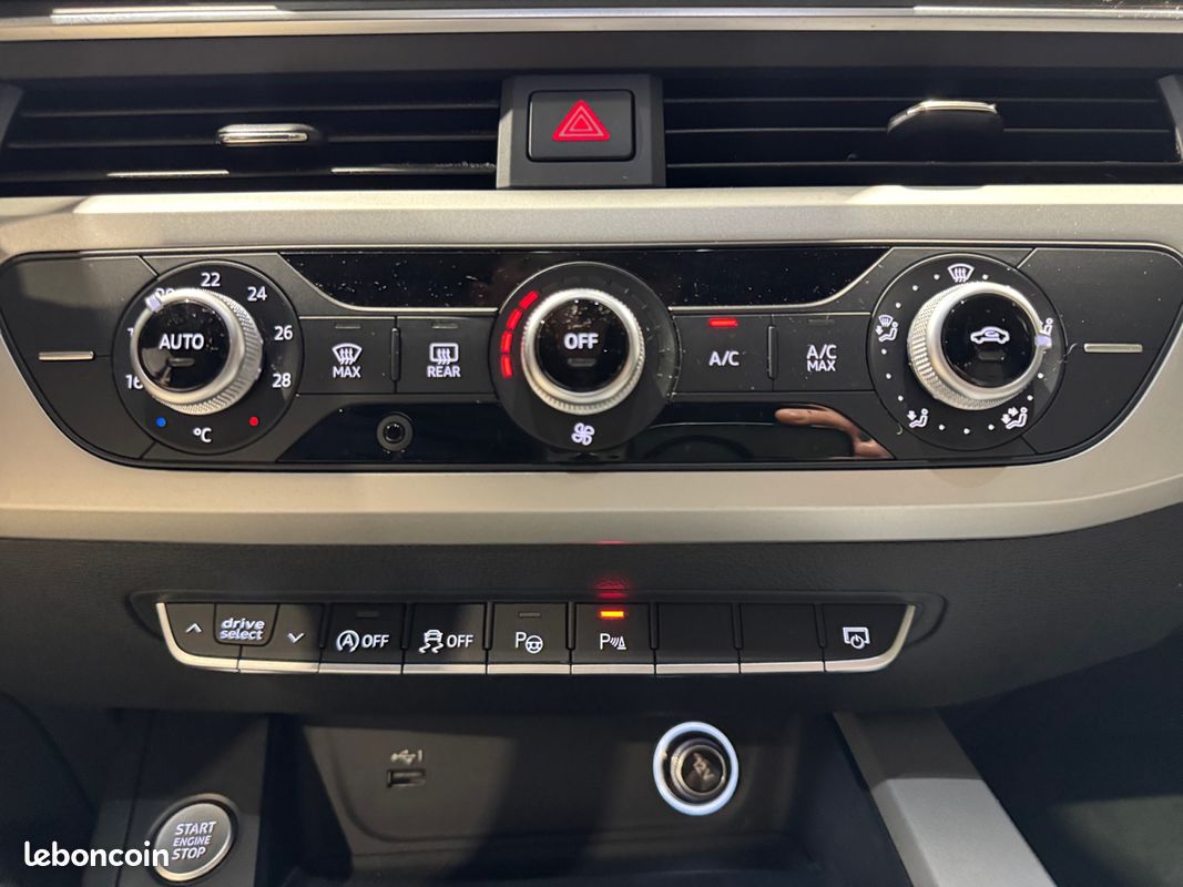 AUDI A4 AVANT 40 TDI 190ch S TRONIC BUSINESS LINE QUATTRO Garantie 12 mois Carplay Caméra de recul (image 11)