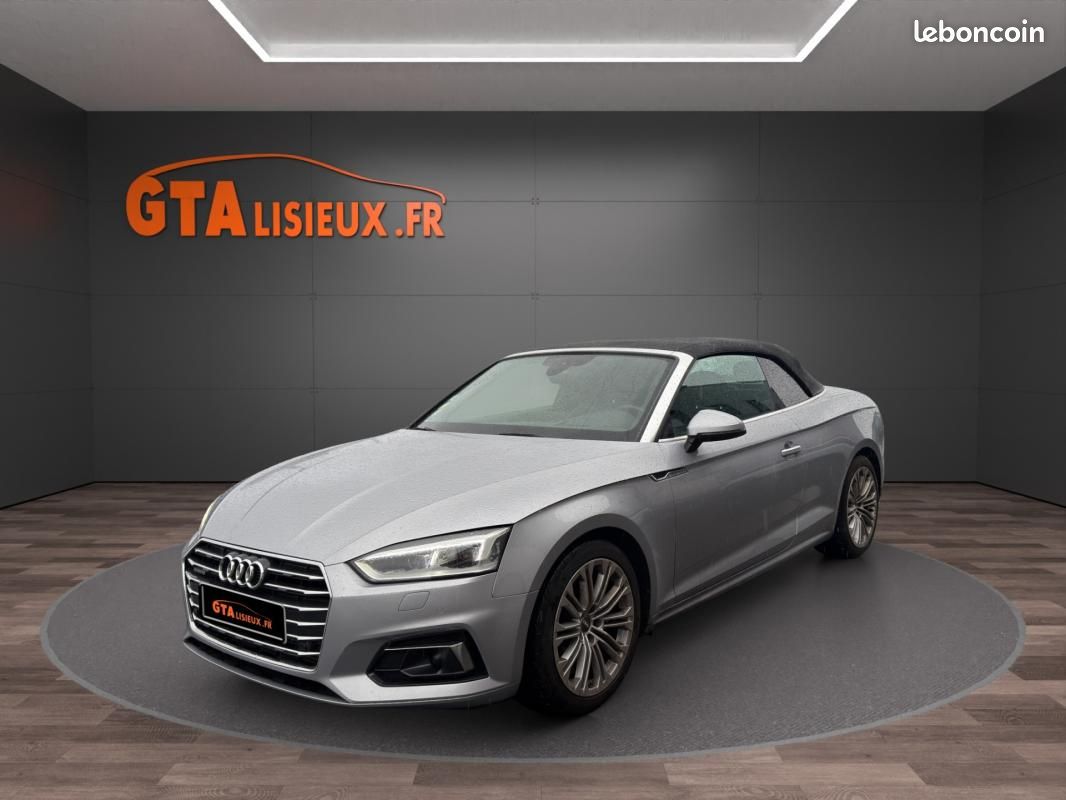 Audi A5 Cabriolet V6 3.0 TDI 218 S tronic 7 Quattro Design Luxe FRANCAISE (image 9)