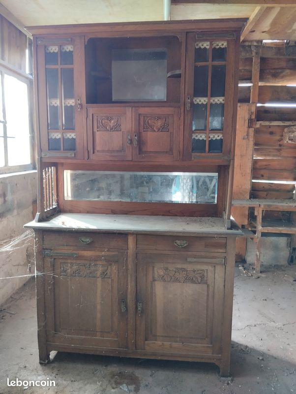 Buffet vaisselier en merisier (image 2)
