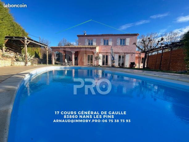 Villa T5 + T2 de 160m² avec jardin de 1200m² et piscine